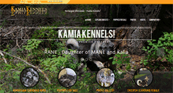 Desktop Screenshot of kamiakennels.ca