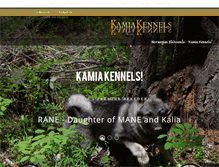 Tablet Screenshot of kamiakennels.ca